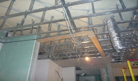 Потолок из гипсокартона процесс ремонта